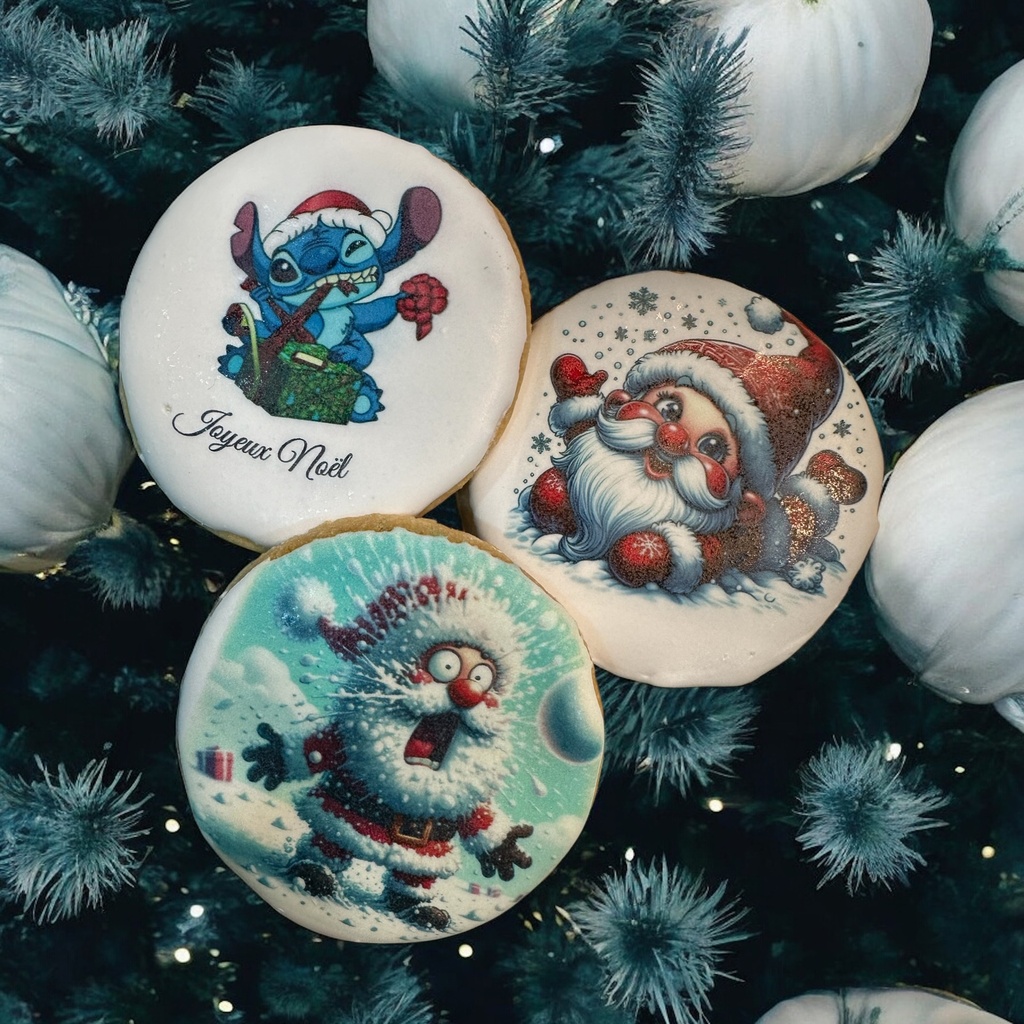 Biscuits sablé décoré 1 pièce 